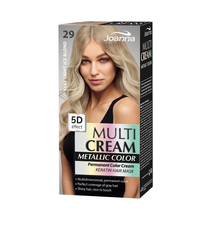 Joanna Multi Cream Metallic Color Very Light Ice Blond Shade no 29