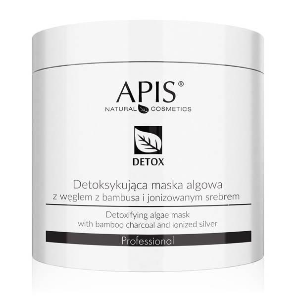 Apis Professional Detoxifying Algae Mask with Charcoal and Lonised Silver  200g