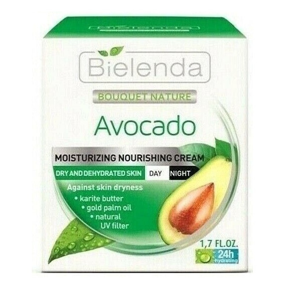 Bielenda Avocado Nourishing Moisturizing Face Cream Day Night 50ml