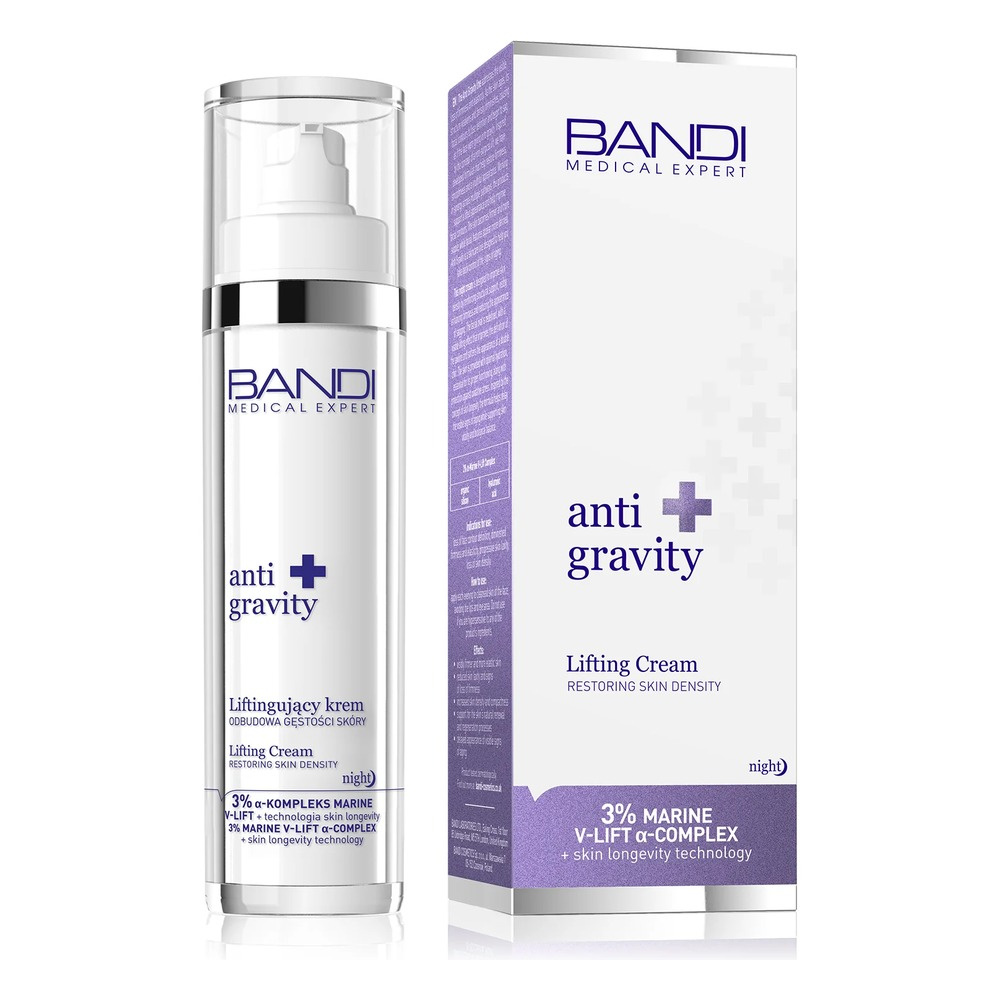 Bandi Medical Expert Anti Gravity Lifting Night Cream Restoring Skin Density 50ml