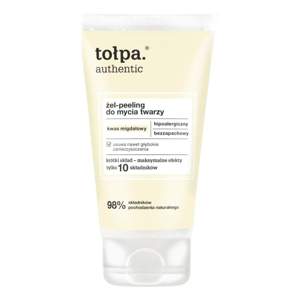 Tolpa Authentic Face Gel Scrub Gentle Exfoliating Cleanser 150ml