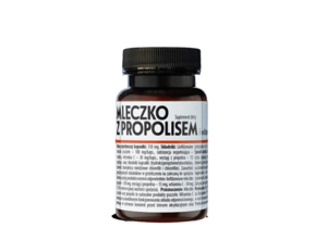 Herbapol Milk with Propolis and Vitamin C for Immune System Support 30 Capsules