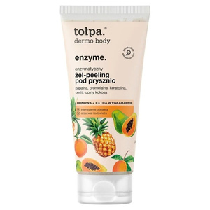 Tolpa Dermo Body Enzyme Shower Gel-Peeling Exfoliating and Refreshing 200ml