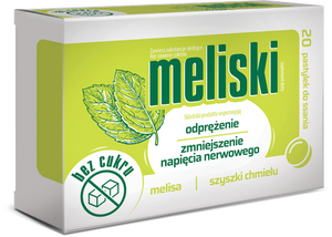 Meliski Decrease Nervous Tension 20 Lozenges