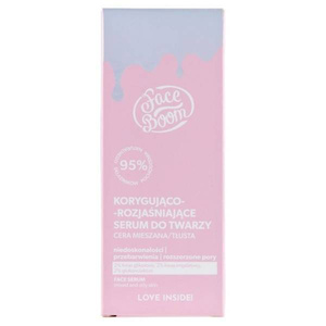 FaceBoom Correcting and Brightening Face Serum for Oily and Combination Skin 30ml Best Before 31.12.25