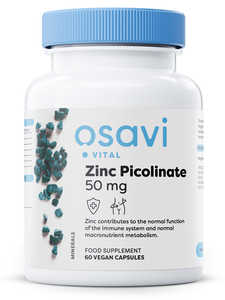 Osavi Zinc Picolinate 50mg for Immune Support 60 Vegan Caps