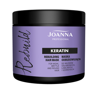 Joanna Professional Rebuilding Mask for Brittle Hair with Keratin 500ml