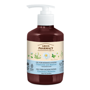 Green Pharmacy Gel for Intimate Hygiene Medical Chamomile and Allantoin for Sensitive Skin 370ml