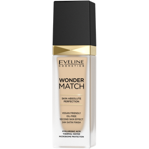 Eveline Wonder Match Luxurious Foundation Adapting to Skin Tone 11 Almond 30ml
