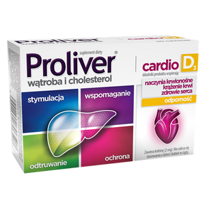 Aflofarm Proliver Cardio D3 Liver and Cholesterol 30 Tablets