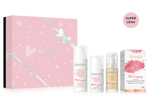 Bandi Professional Well Aging Care Set Velvety Moisturizing Cream Illuminating Eye Cream Regenerating Marula Oil 100% 1 Piece