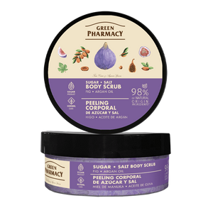 Green Pharmacy Sugar-Salt Body Scrub Fig and Argan Oil 200ml