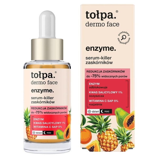 Tolpa Dermo Face Enzyme Serum for Blackheads Clarifying Exfoliating 30ml
