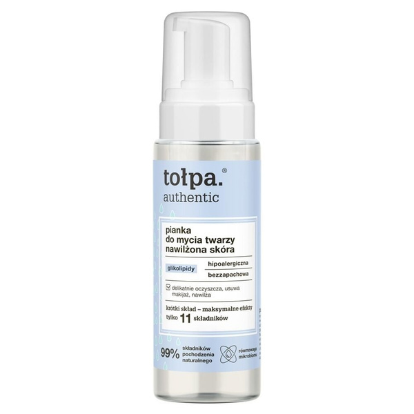 Tolpa Authentic Gentle Cleansing Foam for Normal and Hydrated Skin 150ml
