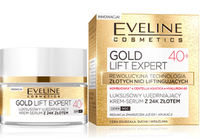 Eveline Gold Lift Expert Firming Cream-serum 40+ 24C Gold Day/Night 50ml