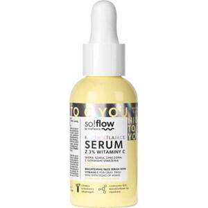 So!Flow Illuminating Oil Serum with 3% Vitamin C for Gray Tired Skin 30ml