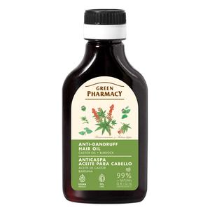 Green Pharmacy Anti-Dandruff Hair Oil Castor Oil and Burdock 100ml