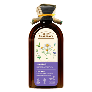 Green Pharmacy Shampoo for Weak and Damaged Hair with Chamomile Extract and Linseed Oil 350ml