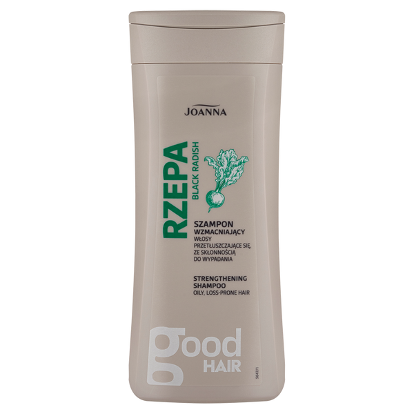 Joanna Black Radish Shampoo Strengthening Greasy and Falling Out Hair 400ml