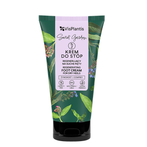 Vis Plantis Regenerating Foot Cream with Comfrey and Urea for Dry Heels 75ml