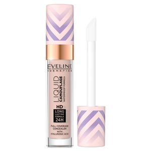 Eveline Liquid Camouflage Waterproof Concealer with Hyaluronic Acid No.03 Soft Natural 7.5ml