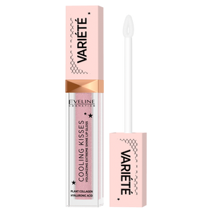 Eveline Variete Cooling Kisses Lip Gloss Enlarging Lips No.02 Sugar Nude 6.8ml