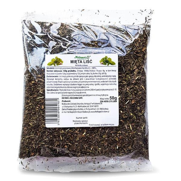 Herbapol Herbal Tea Mint Leaf for Digestion 50g