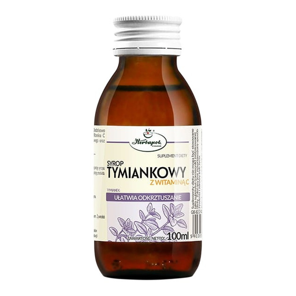 Herbapol Thyme Syrup with Vitamin C 100ml