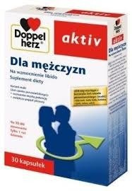 DoppelHerz Aktiv for Men Maca + Ginseng 30 Capsules
