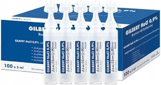 Gilbert NaCl 0.9% Saline Solution 5ml