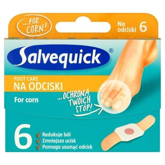 CORN SALVEQUICK 6 PCS. slices on prints