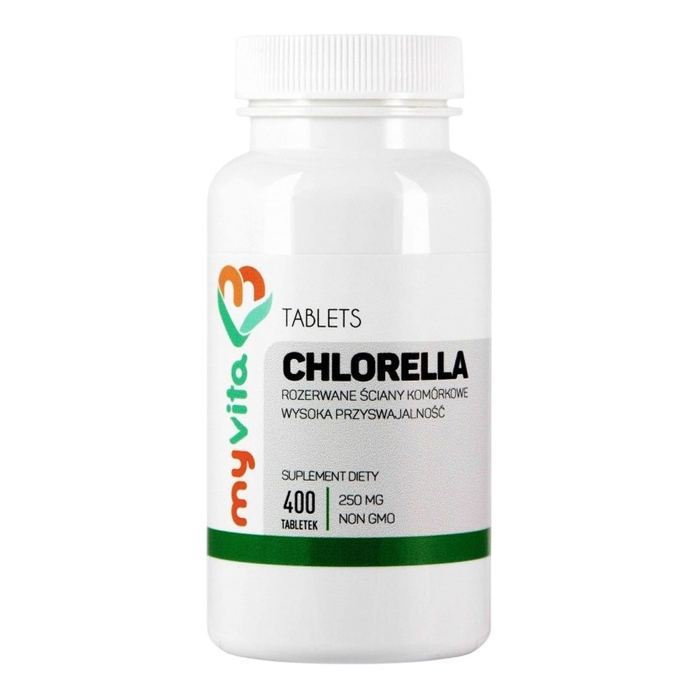 MYVITA Chlorella Tablets 250mg, 400 pieces