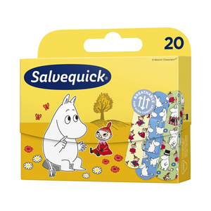 Salvequick Moomin Plasters for Children 20 Pieces