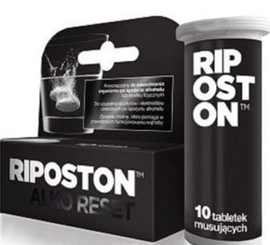 Riposton Alko Reset 10 Effervescent Tablets Best Before 30.09.25