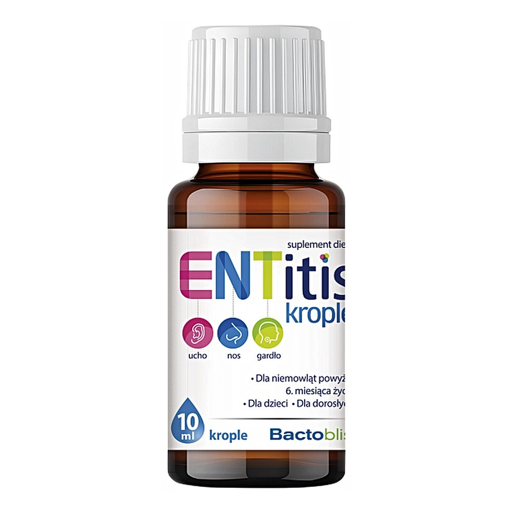 Entitis Drops Streptococcus salivarius K12 + Vitamin D 10ml