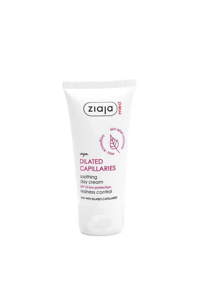 Ziaja Med Dilated Capillaries Soothing Day Cream SPF 10 50ml