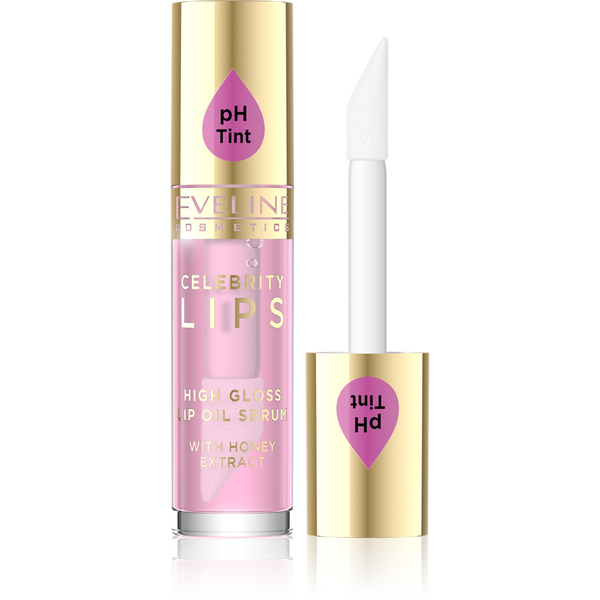 Eveline Celebrity Lips Oil - Lip Serum No. 02 Rose Honey Extract 5ml