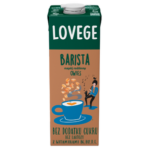 Sante Lovege Barista Vegetable Drink Oats Without Sugar 1l