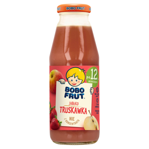 Bobo Frut Fruit Nectar Apple Strawberry for Babies after 12 Months of Life 300ml