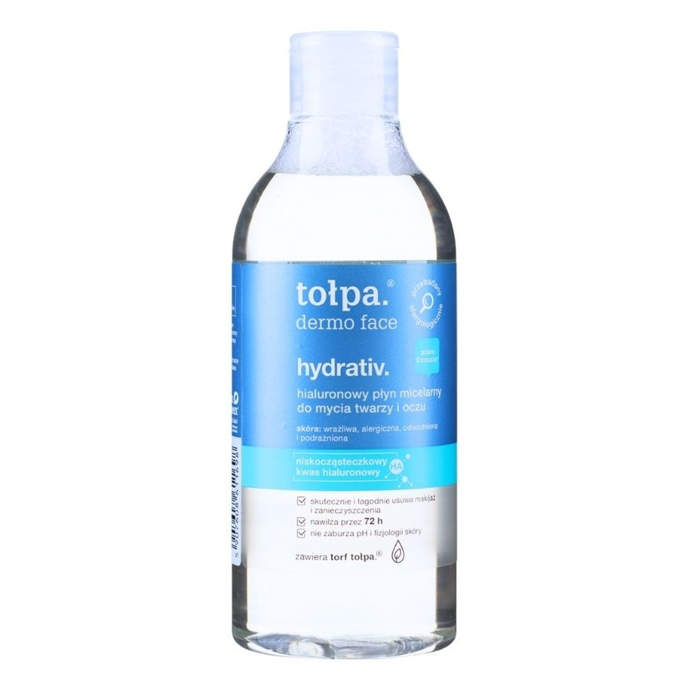 Tolpa Dermo Face Hydrativ Hyaluronic Micellar Lotion For Face And Eyes 400ml