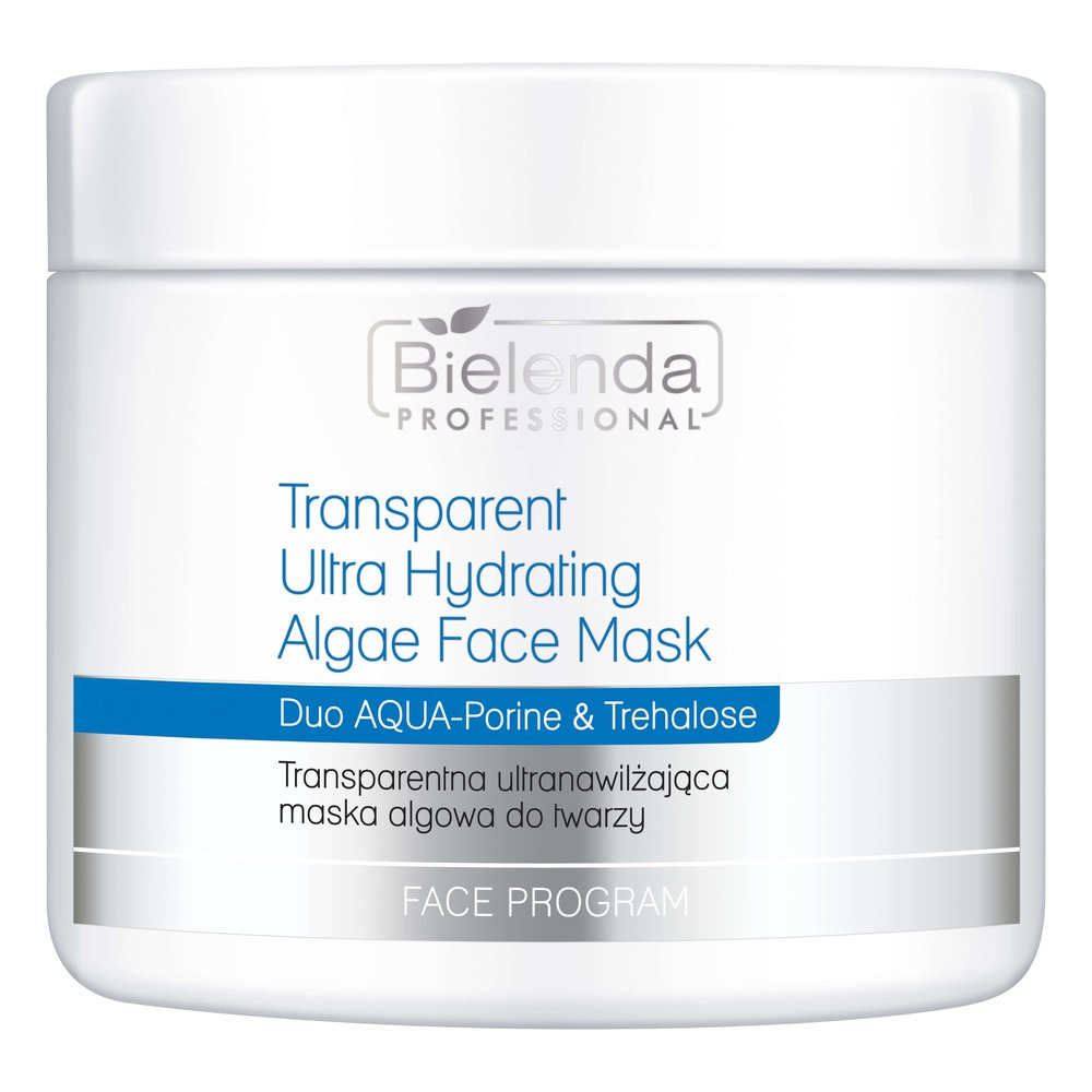 Bielenda Pro Aqua Porine Ultra Hydrating Transparent Face Algae Mask 190g