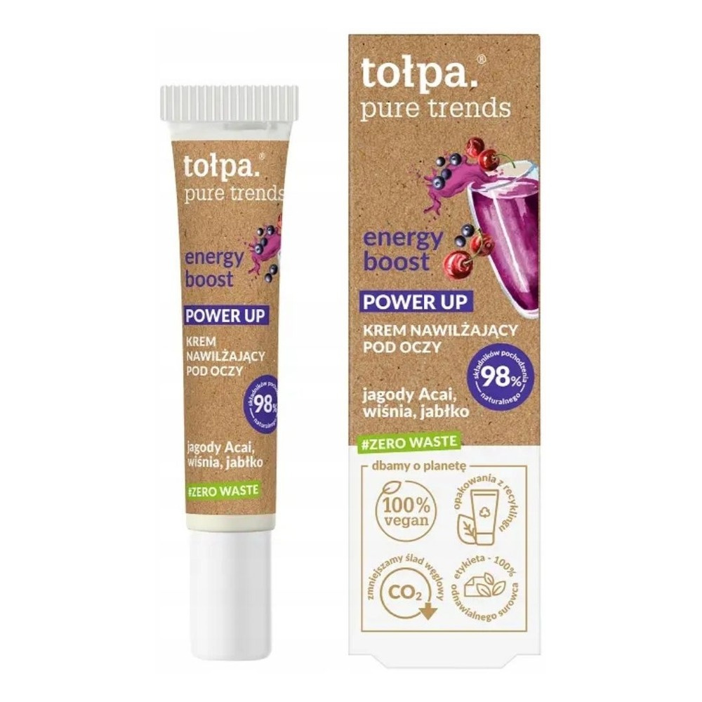 Tolpa Pure Trends Energy Boost Eye Cream Energizing Hydration and Anti Fatigue Care 15ml