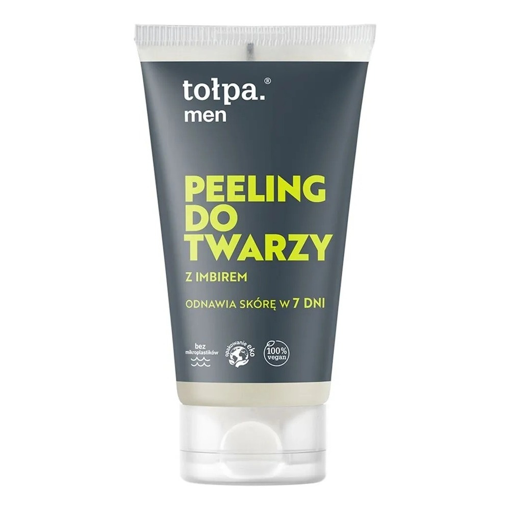 Tolpa Men Face Scrub with Ginger Deep Cleansing Exfoliant 150ml