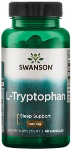 Swanson L-Tryptophan 500mg 60 Capsules