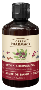 Green Pharmacy Bath and Shower Oil Sandalwood and Patchouli 250ml