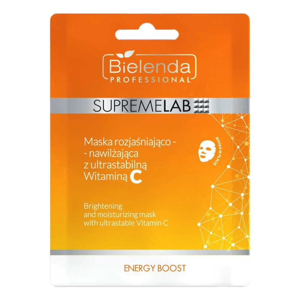 Bielenda SupremeLab Energy Boost Illuminating and Moisturizing Mask with Ultrastable Vitamin C 1 Piece