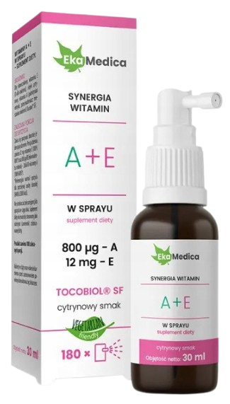 EkaMedica Vitamin A 800 µg + E 12 mg in Spray 30ml