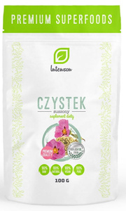 Intenson Dried Cistus Premium Superfoods Vegan Natural Diet Supplement Supporting Immune System 100g