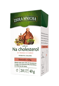 Monastic Herbs Tea for Cholesterol and Heart Care with Artichoke and Hawthorn 20x2g