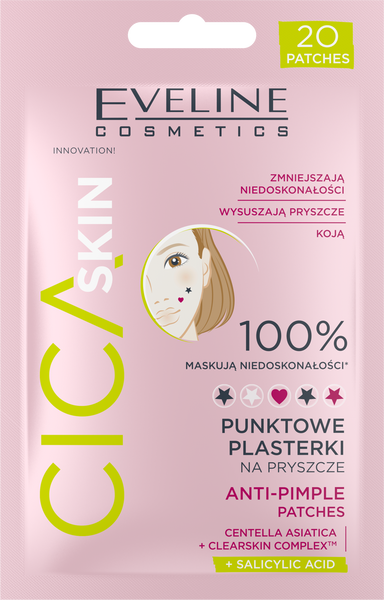 Eveline Cica Skin Anti-Pimple Spot Pimple Patches 1 Piece